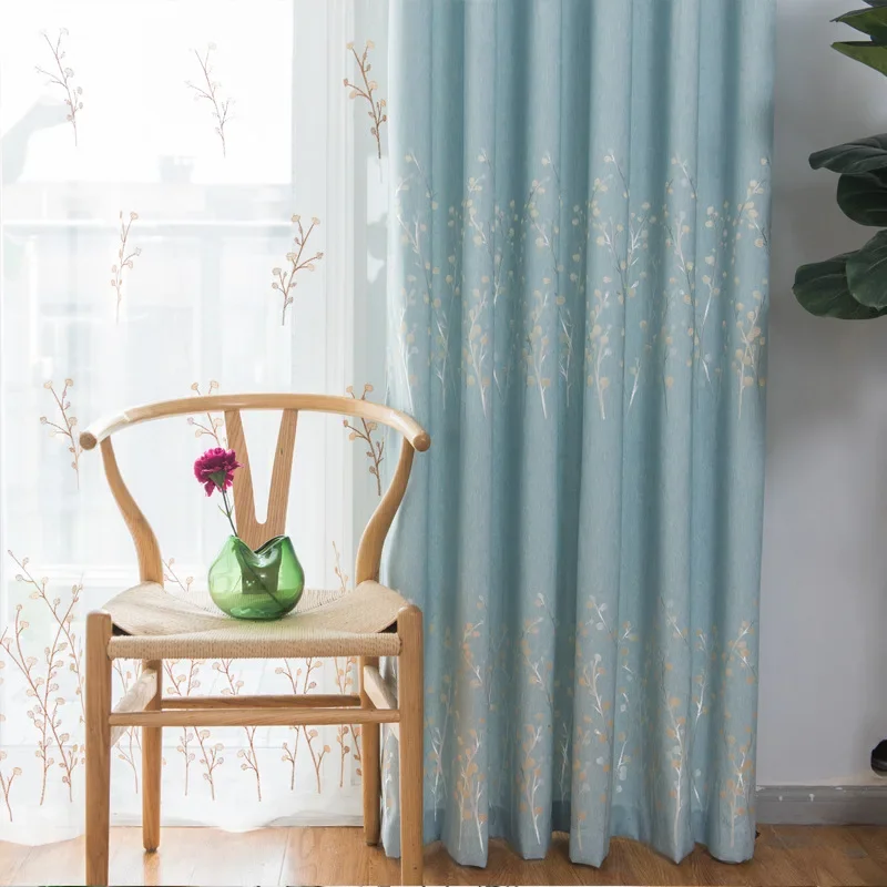 

1 шт., скандинавский минималистичный стиль, гостиная, атмосферная отделка, затенение для спальни, утолщенные легкие роскошные жаккардовые шторы