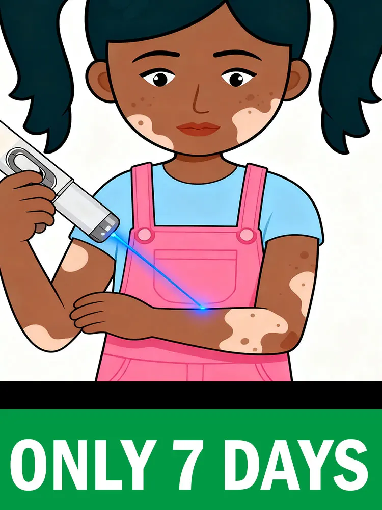 

Новейший продукт - ручка с синим светом для Vitiligo.