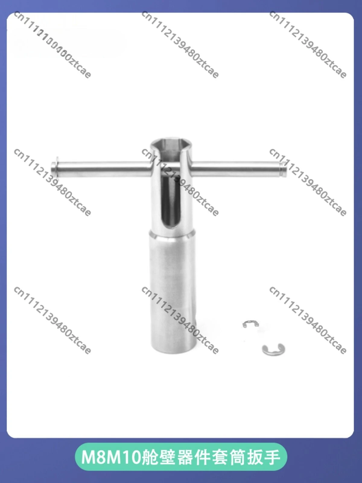 M8 M10 Double Head Hex Sleeve Wrench Bulkhead Fitting Disassembly Tool For ROV Underwater Robot Sealed Cabin Watertight