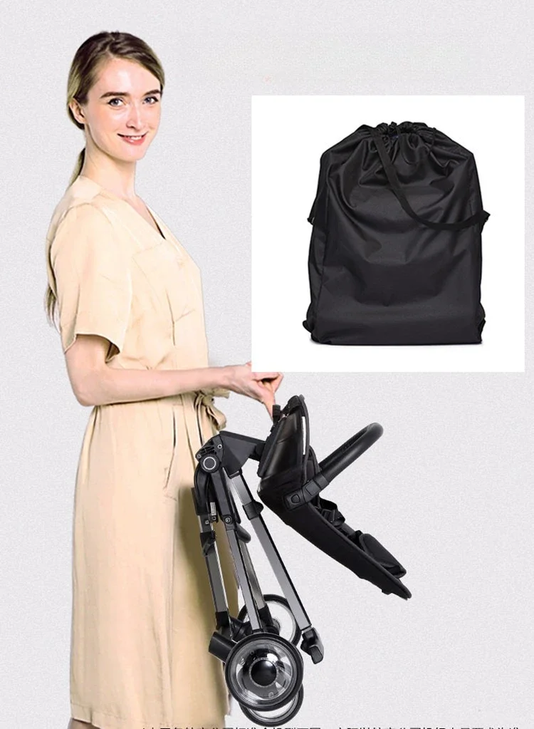 Baby Kinderwagen Lagerung Tasche Universal Staub-proof Tasche Kinderwagen Walker Kinderwagen Abdeckung Reise Shipper Kindergarten Karren Zubehör – Detail 24