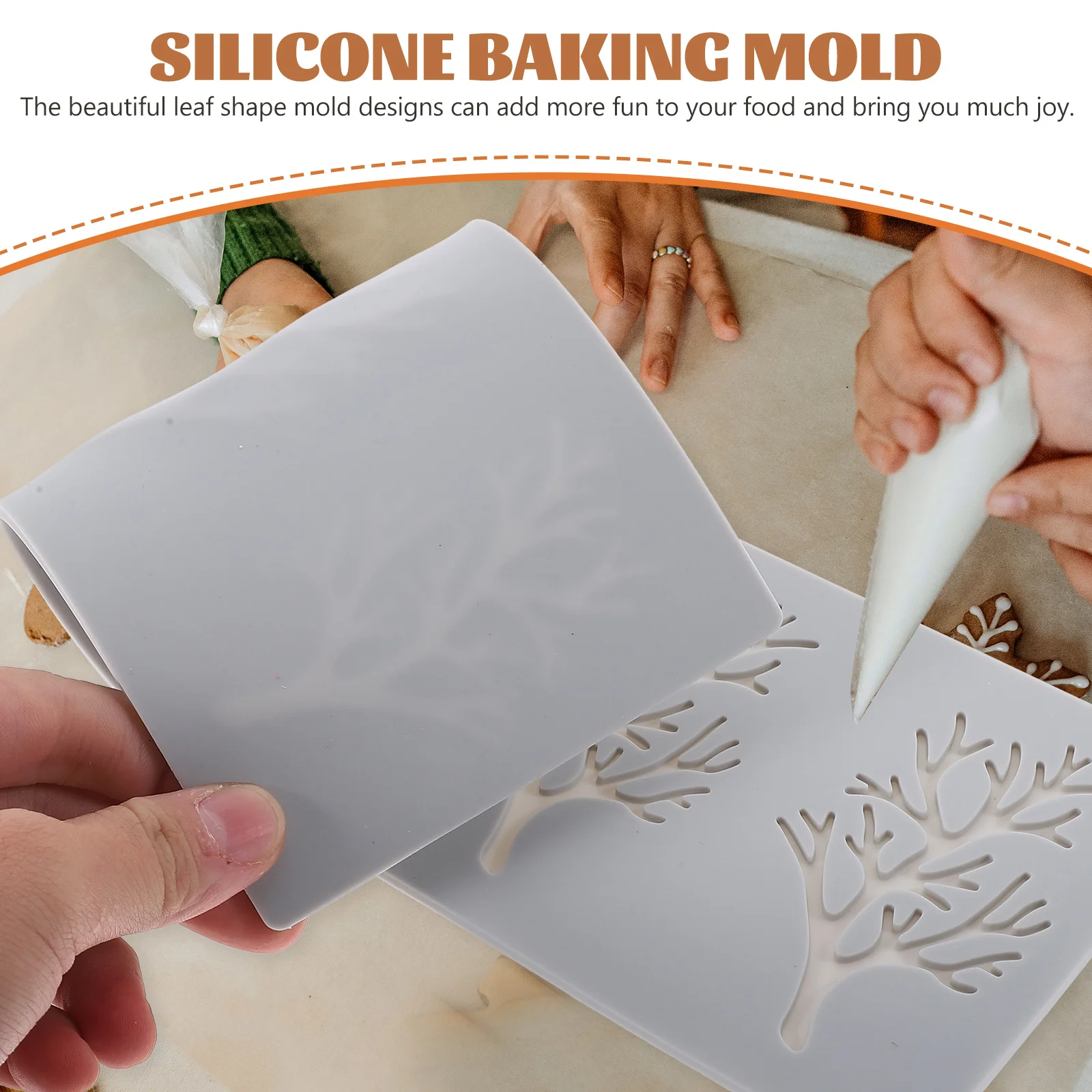 

Leaf Fondant Silicone 82g Cookie Baking Mold Small Coral -54 Baking Molds Cake Decorations Chocolate Kitchen Accessories