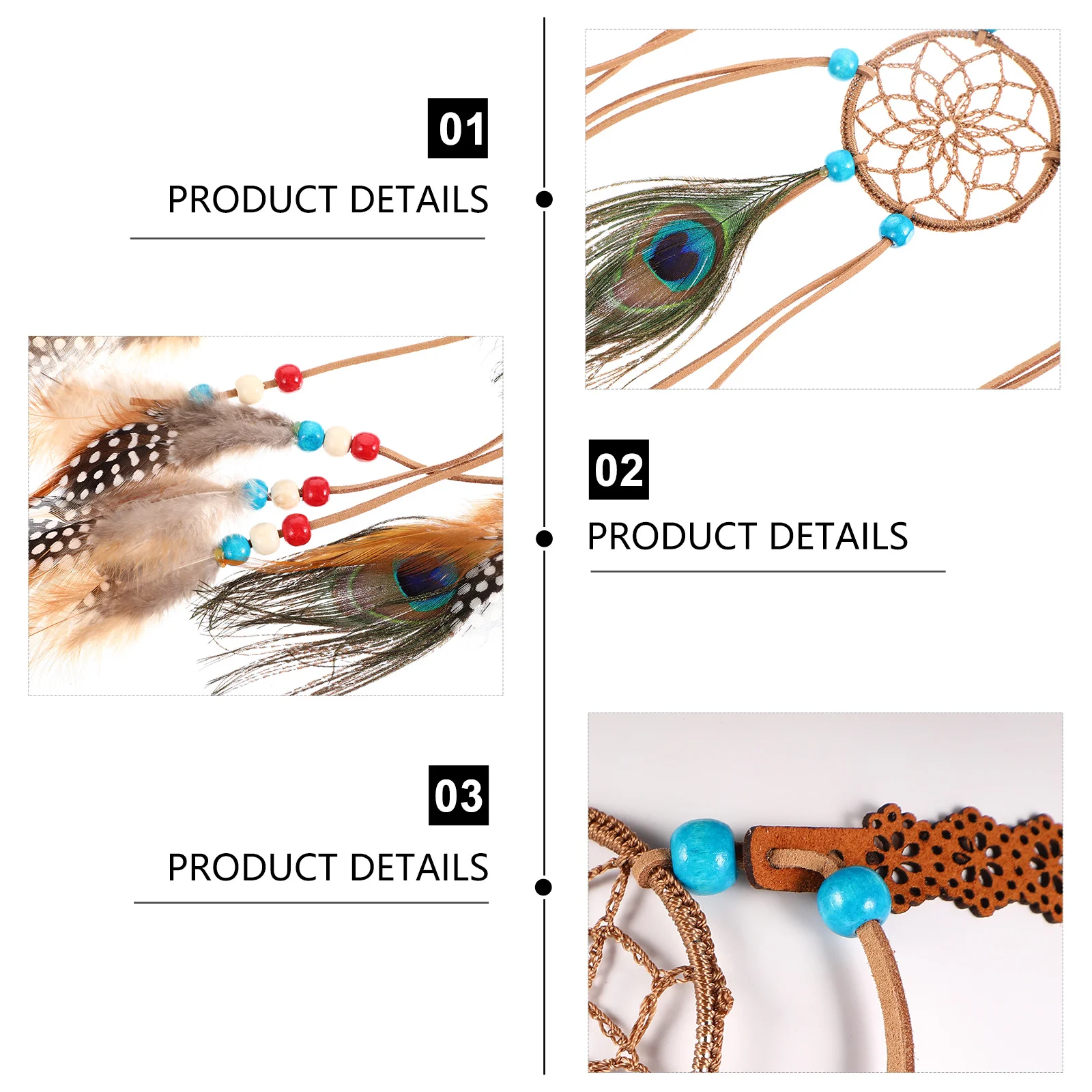 

Vintage Headband For Women Bohemia Ring Party Prom Headdress Tassel Hair Band Gift Hair Tie