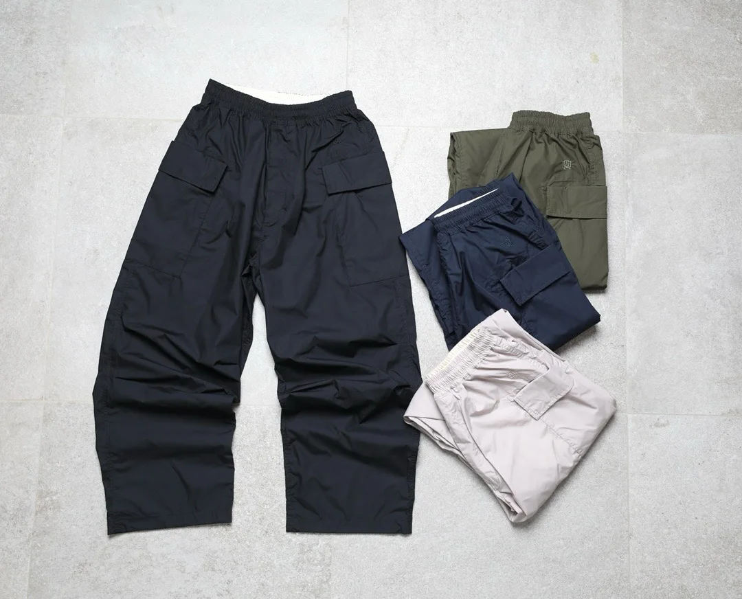 

NANAMICA Outdoor "Cargo Deck" Loose Tooling Deck Casual Pants Drawstring Paratrooper Pants