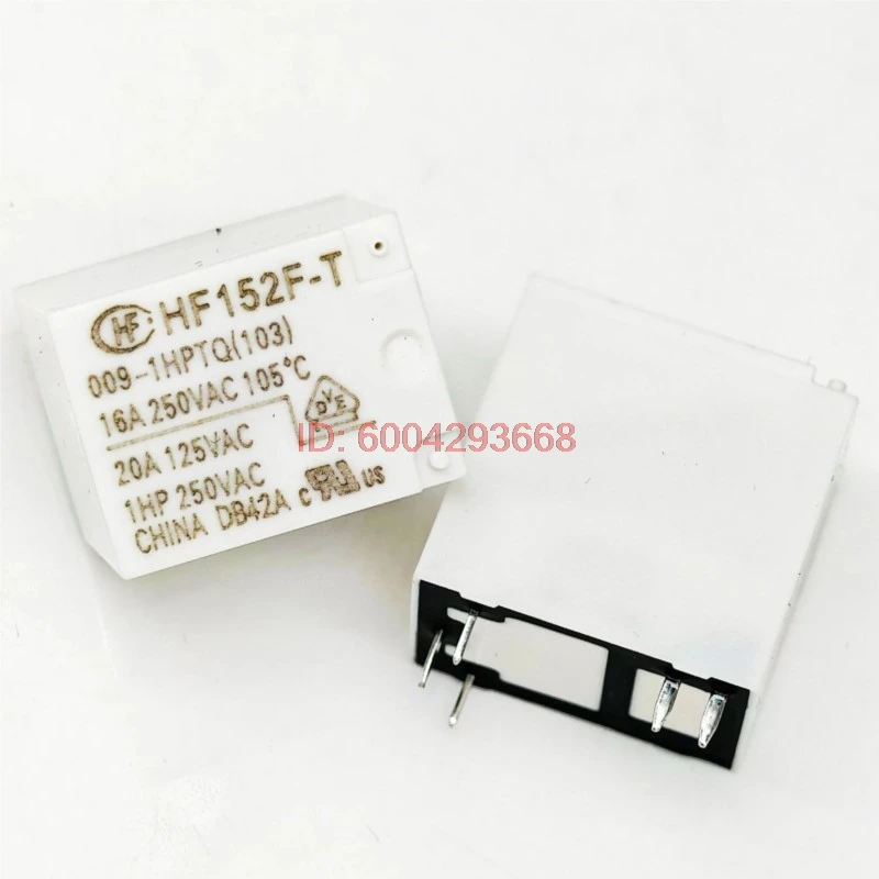 5PCS 100% originele NIEUWE HF152F-T 009-1HPTQ 9VDC 16A RELAIS Goed