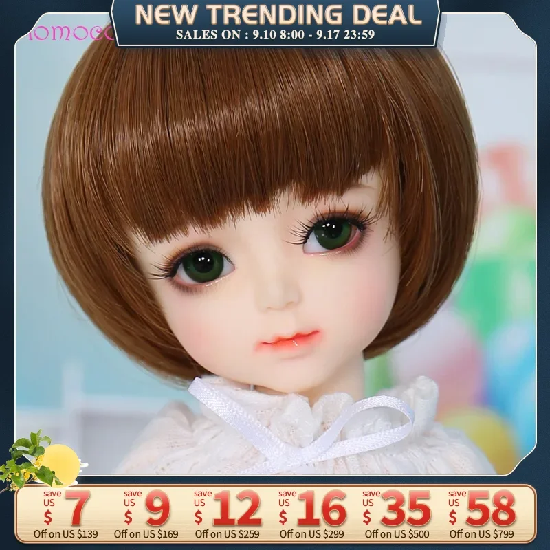 

BJD Dolls Momocolor Michelle 29cm 1/6 Adorable Cutie High Quality Resin Figure Girl Toys Best Birthday Gifts