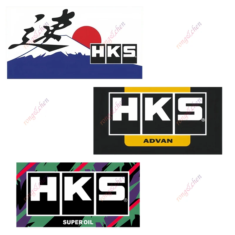 

Funny Car Sticker HKS Modified for Car Motorcycle Racing Helmet Laptop Trunk Body Car Window Surfboard Waterproof PVC Decals