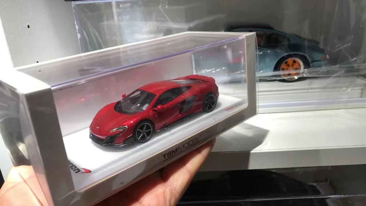 675lt Volcano Red Tsm 1:43 Tsm430210 Resin Model Car Collection Limited Edition Hobby Toys