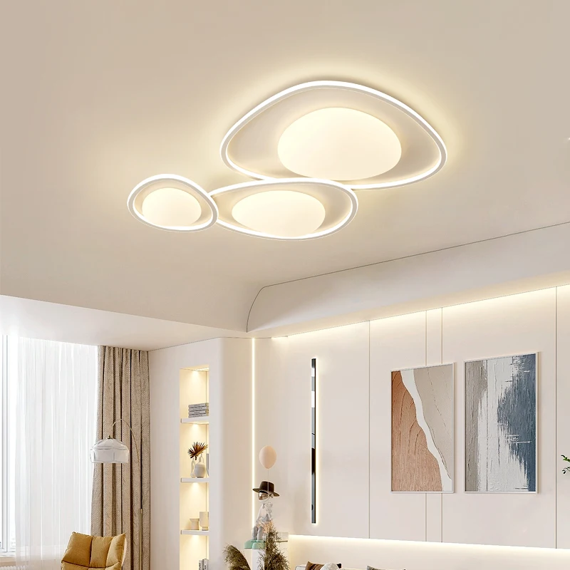 Modern Nordic LED Teto Luz, Sala de estar Lâmpada, Cozinha, Sala de jantar, Quarto, Simples Decoração Home