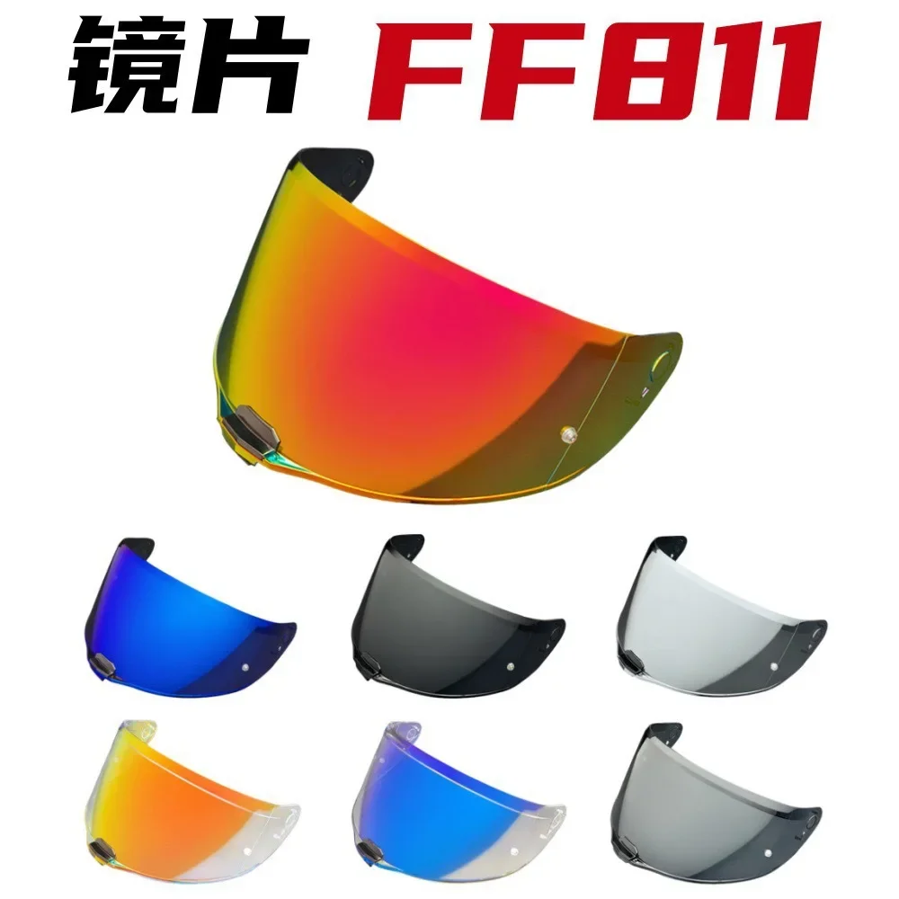 LS2 FF811 helmet lens compatible Vector ll citatio ll dustproof and windproof lenses Clear Color Black Silver Visor Anti Fog