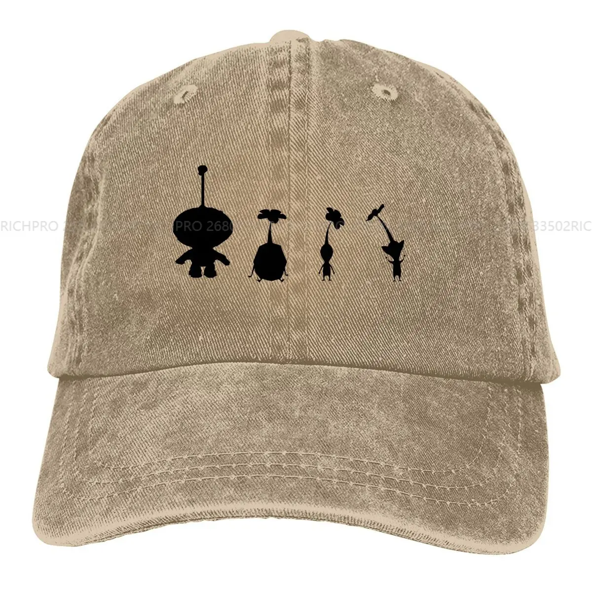 

Squad Baseball Caps Peaked Cap Pikmins Game Sun Shade Hats for Men