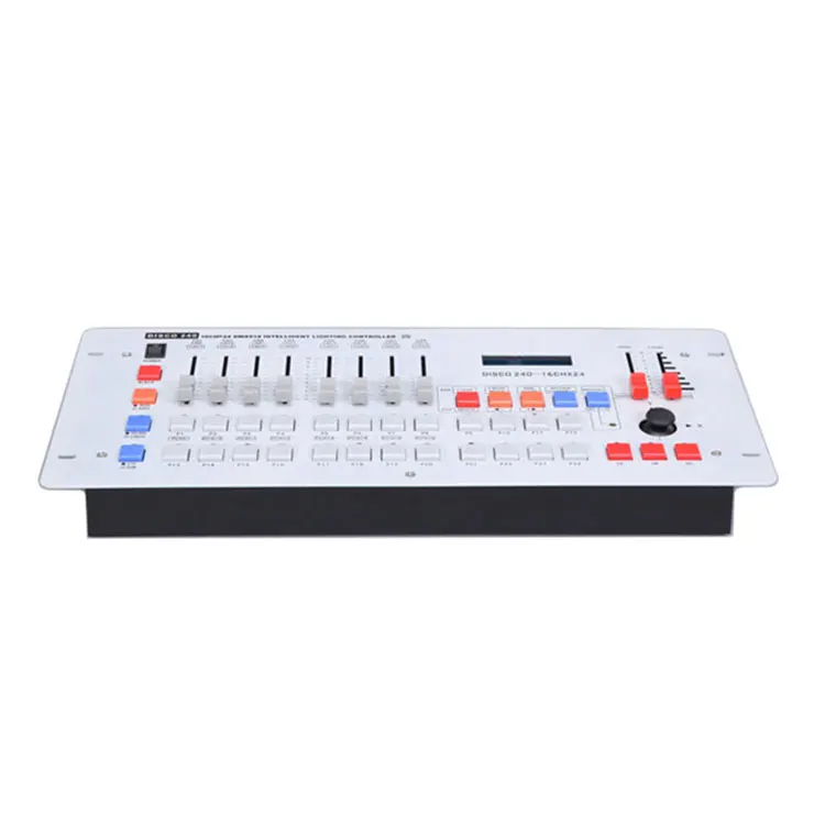وحدة تحكم الإضاءة المهنية يعتم DMX 240 ديسكو المرحلة ضوء تحكم Dj وحدة التحكم #2