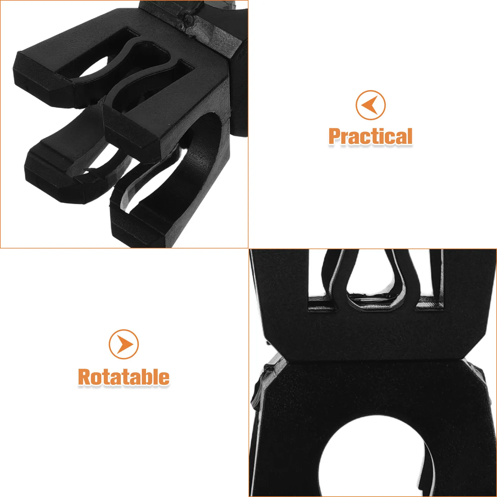 5Pcs Agility Pole Clips Soccer Rod Buckle Swivel Basketball Training Sign Plastic Marker Sports Equipment Buckle