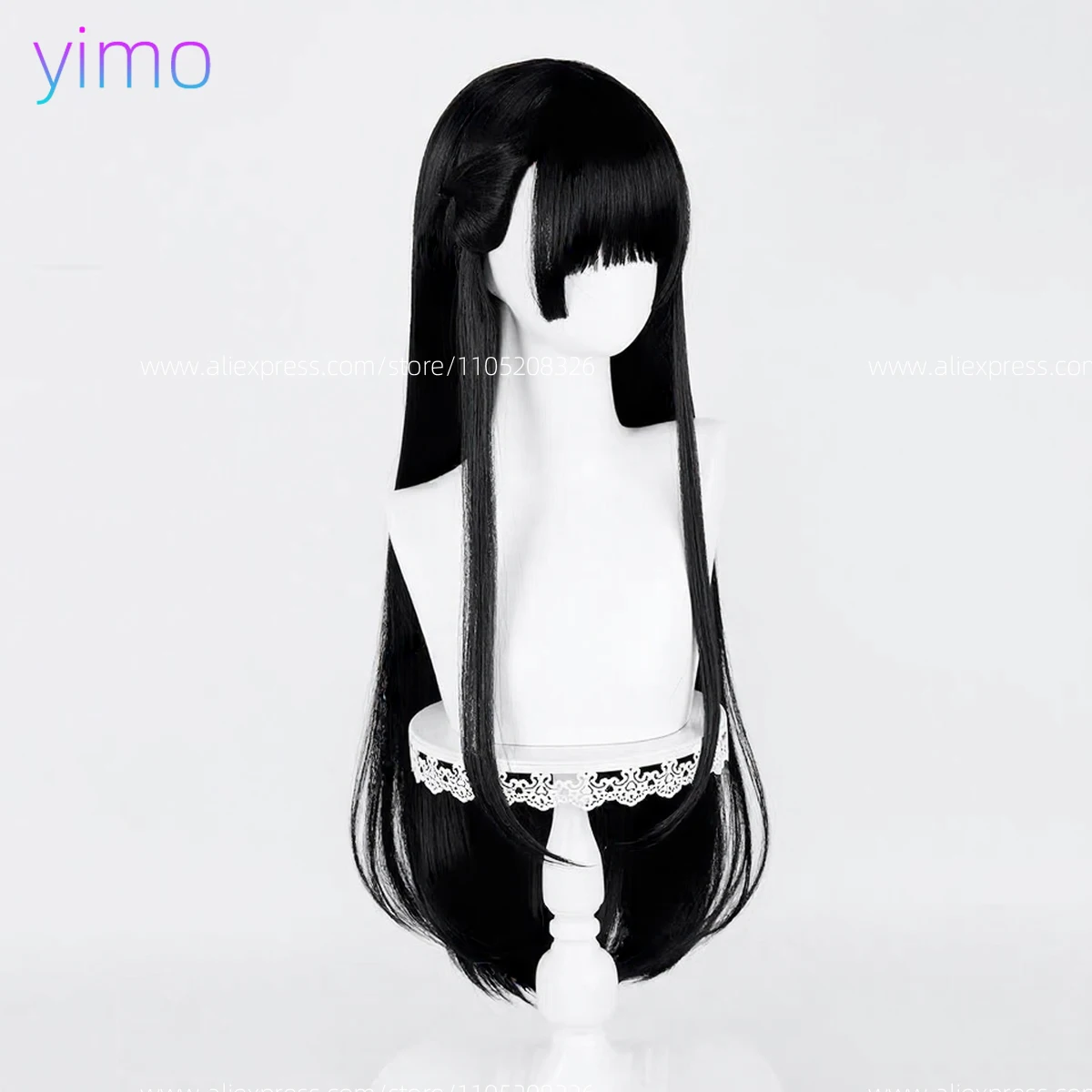 Narr uuco Senki CHISA Cosplay Kostuum Spel Wuthering Waves Vrouwen Zwart JK Halloween Pruik