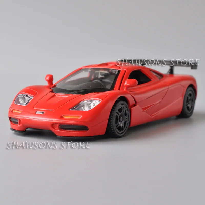 1:36 Scale Diecast Metal Model Car Toys McLaren F1 Pull Back Miniature Replica