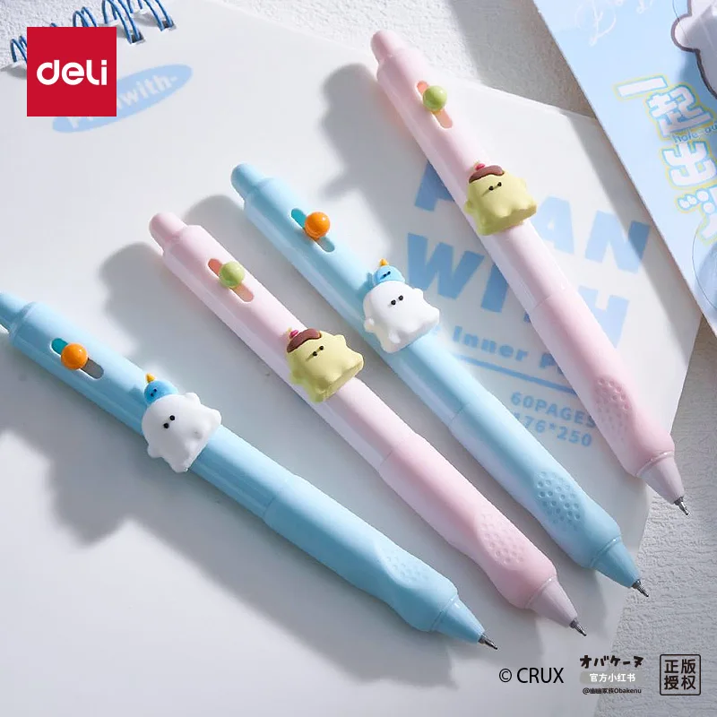 

Deli 1pcs 0.5mm Black Ink Cute Gel Pen School Supplies Office Supplies Signing Pen Stationery Kawaii Pens Gift