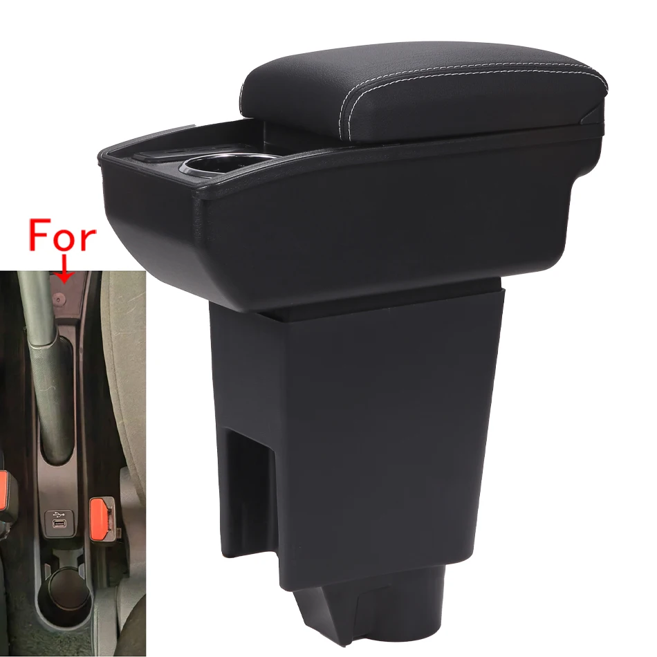 Boîte d'accoudoir pour FIAT CRONOS, boîte de rangement centrale pour FIAT ARGO STRADA RAM700, support d'accoudoir dédié pour l'intérieur du véhicule