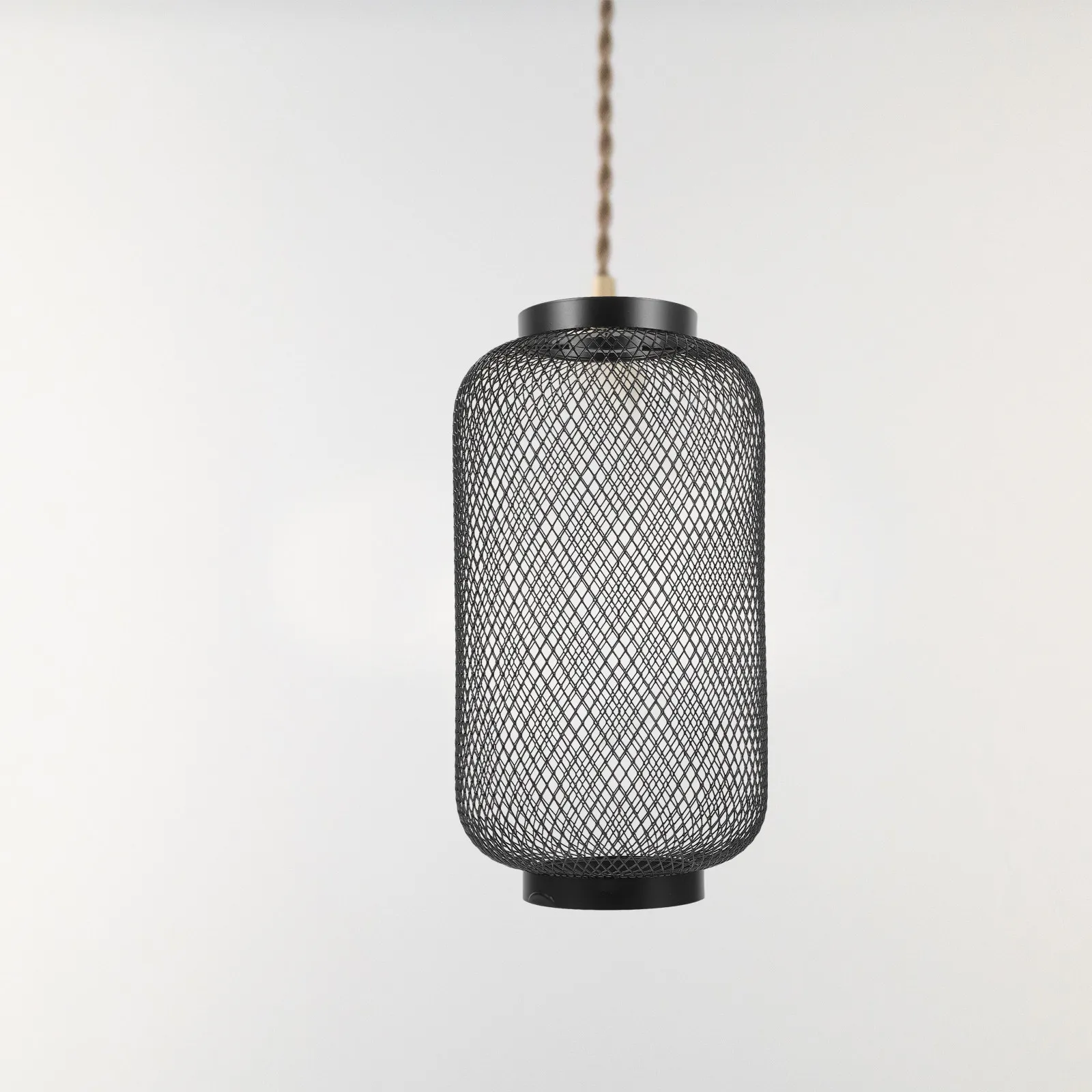 

Metal Hanging Lampshade Mesh Design Durable Industrial Style Decorative Lamp Cover for Home Bar Restaurant Ceiling Light