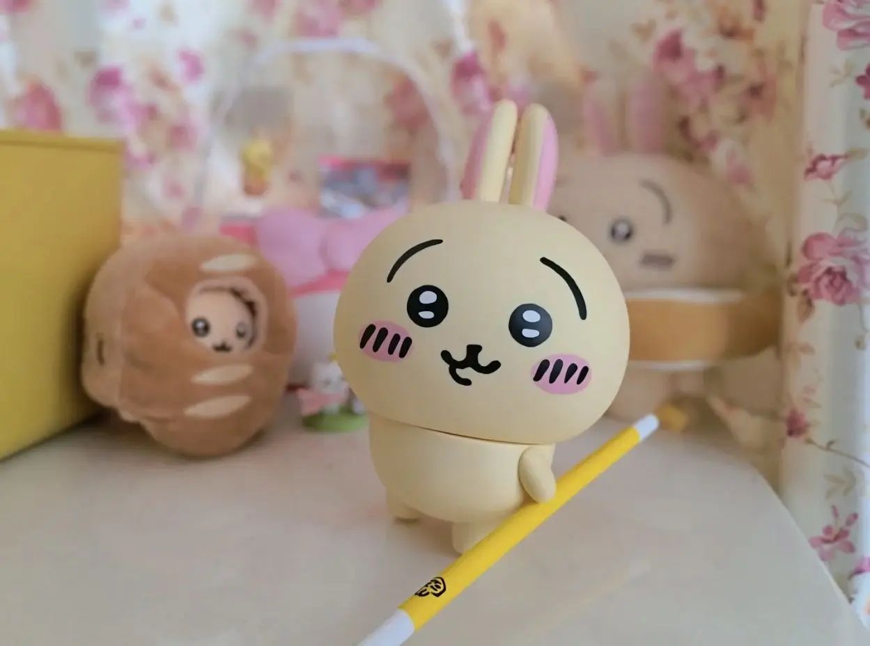 Figura de acción de Anime Chiikawa Usagi Kawaii, estatua de modelo bonito, muñeca coleccionable para decoración de escritorio, regalo de cumpleaños para Festival
