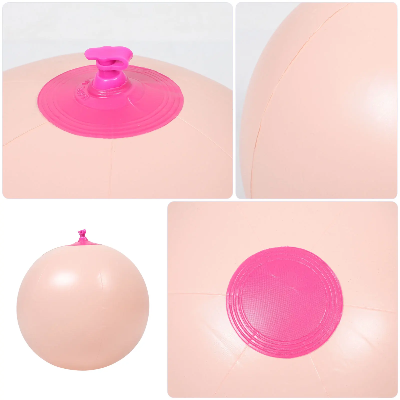 Balles de plage gonflables en PVC, 3 pièces, 8.65 pouces, haute élasticité, légères, faciles à transporter, sensation de main lisse pour piscine de plage