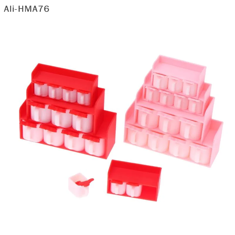 (YY)1 Set 2025 New 1/12 Dollhouse Miniature Accessories Kitchen Seasoning Jar Toy for Children Pretend Play Dollhouse Decoration