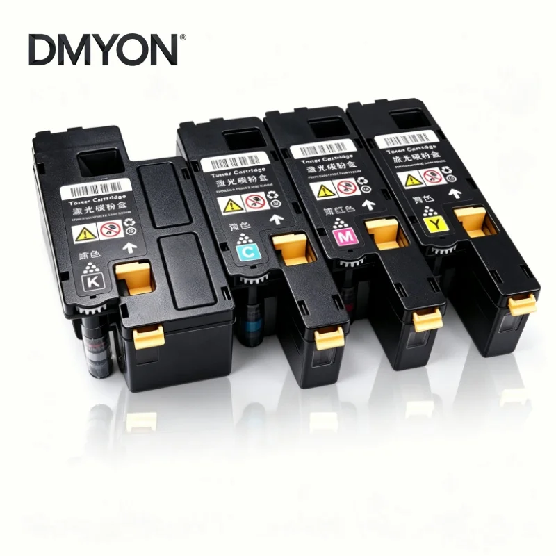 4PCS 106R01631 106R01632 106R01633 106R01634 Compatible Toner Cartridges for Xerox Phaser 6010 6000 Workcentre 6015 6015V Laser