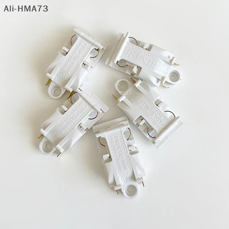 5Pcs/Set 16A Electric Kettle Switch High Power Temperature Control Kettle Accessories Automatic Outage Handle Key Switch