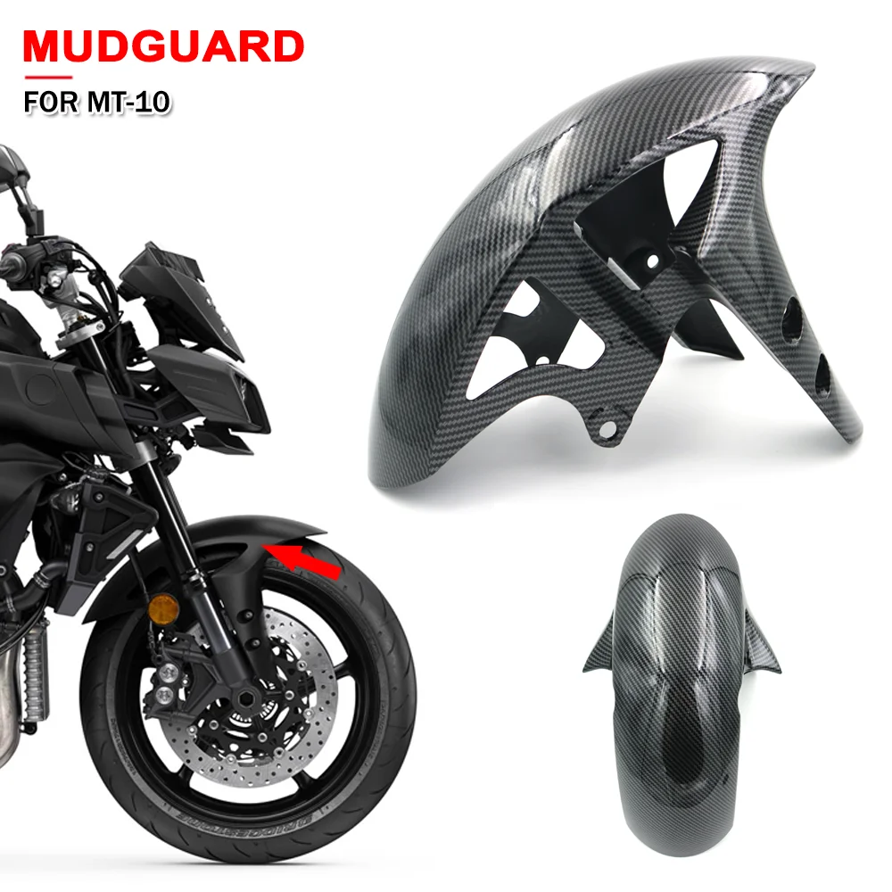 

Motorcycle Front Wheel Fender Mudguard Mud Splash Guard Cover Accessories For Yamaha MT10 MT-10 MT 10 2016-2018 2019 2020 2021