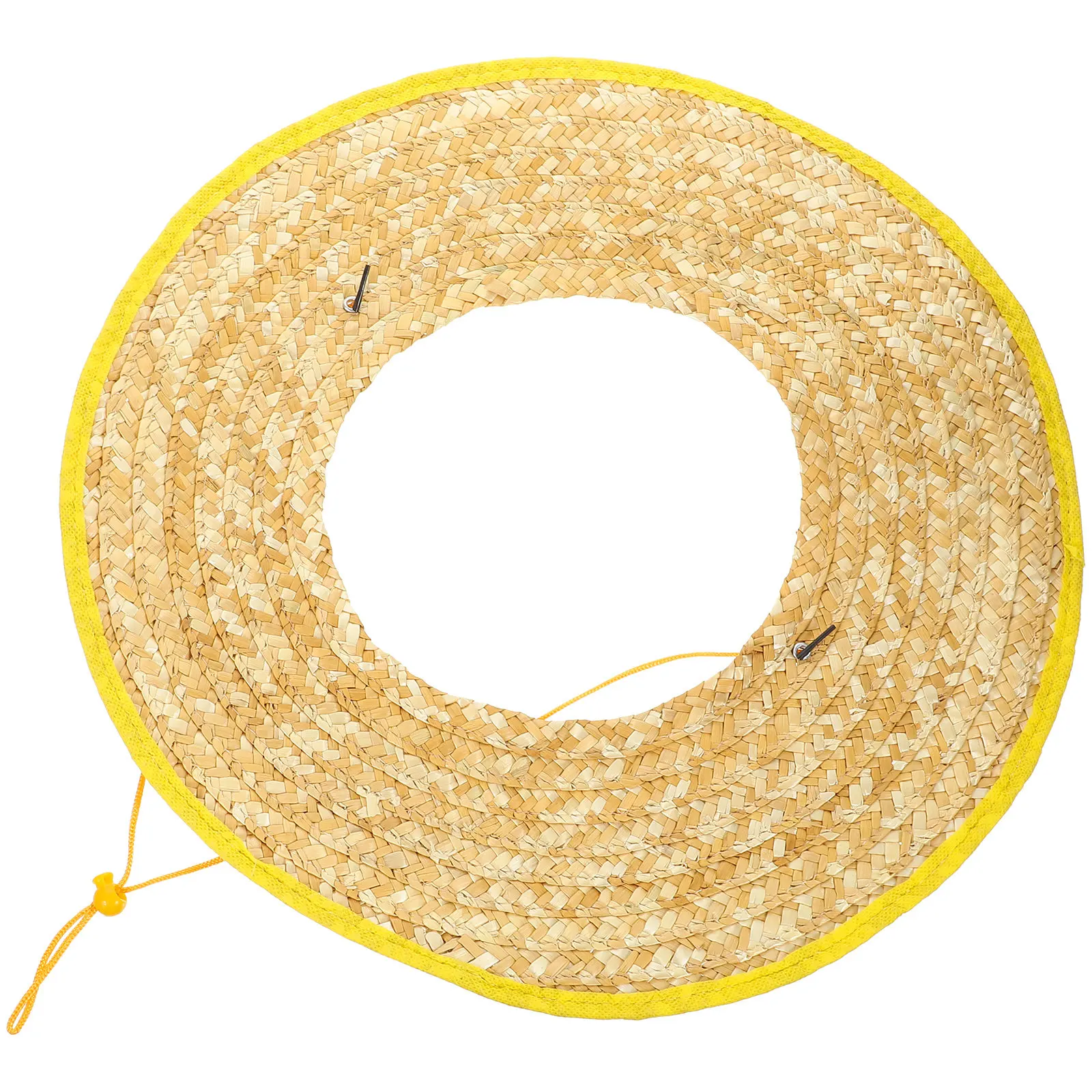 

Солнцезащитный козырек из пшеничной соломы с широкими полями для строителей, садоводов, работников санитарных служб – защита от солнечных ожогов