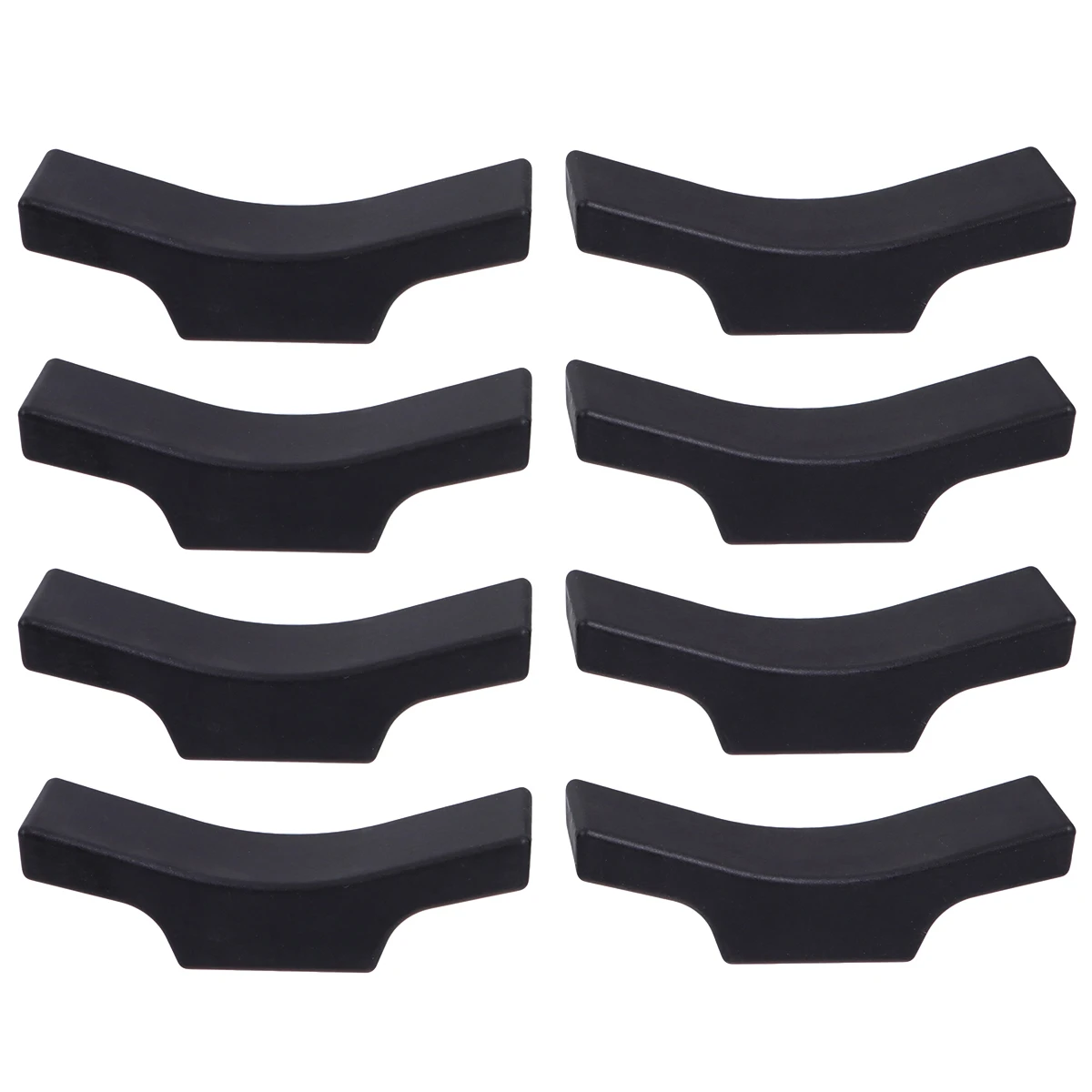 

8PCS Resin Chopstick Holder Kitchen Spoon Stand Fork Solid Color Simple Table Small Decoration Hotel Restaurant Chopstick Pillow