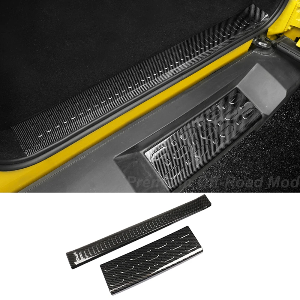

For 2021-2025 Tank 300 Rear Armor Plate External Stainless Steel Trunk Guard Modified Trunk Sill Step Accessories