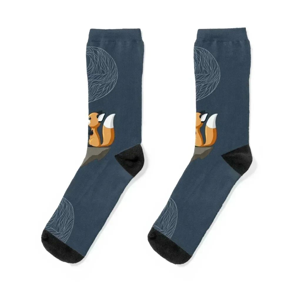 

Fox Tea Socks Heating sock Run Non-slip golf Men's Socks Luxury Women's
