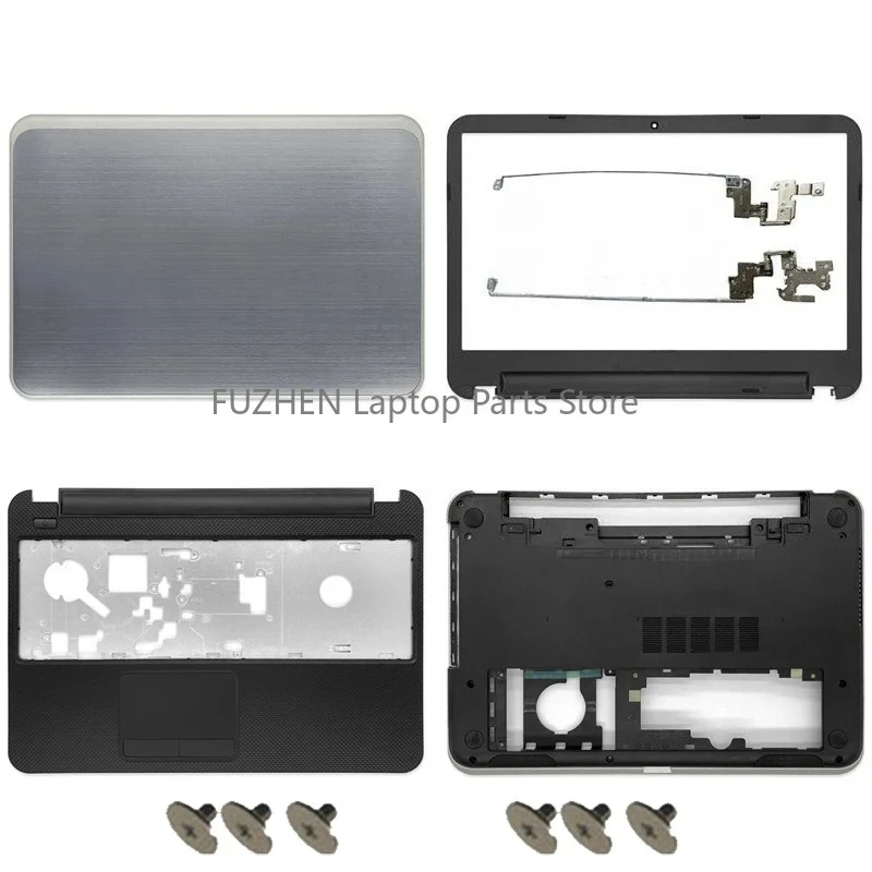 

New For Inspiron 15 15R 3521 5521 5537 3537 Laptop LCD Rear Cover/Front Frame/Palm Pad/Bottom Cover/hinged Top Cover