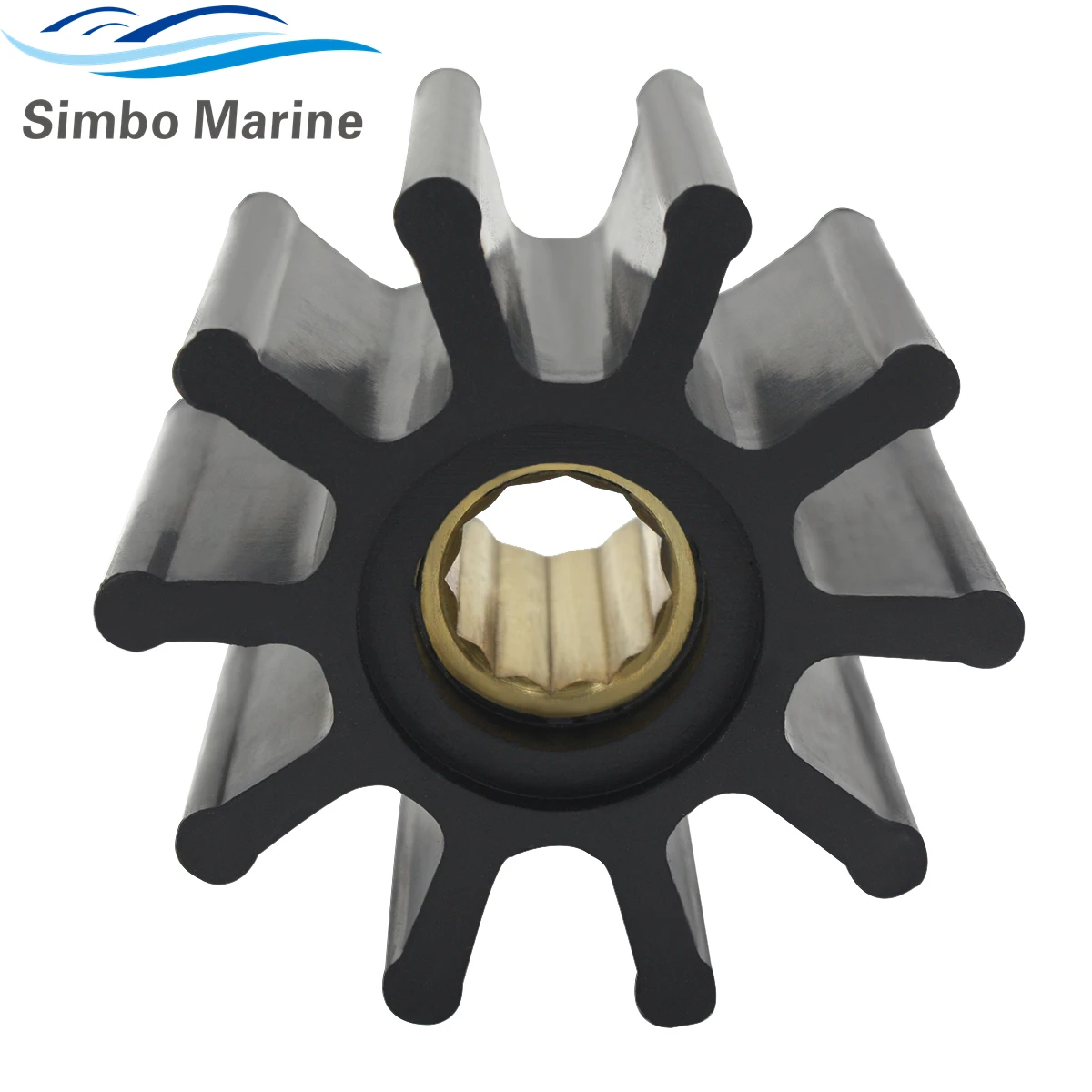 Flexible Water Pump Impeller For VOLVO 3588475 DJ 007-1001 YANMAR 127610-4220