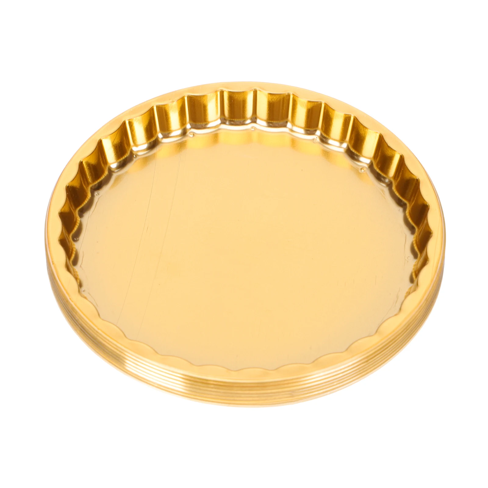 

20 Pcs Dessert Base Mousse Pad Food Grade Pet Material Round Cushion Delicate Tray Cake Delicate Cake Tray Supplies