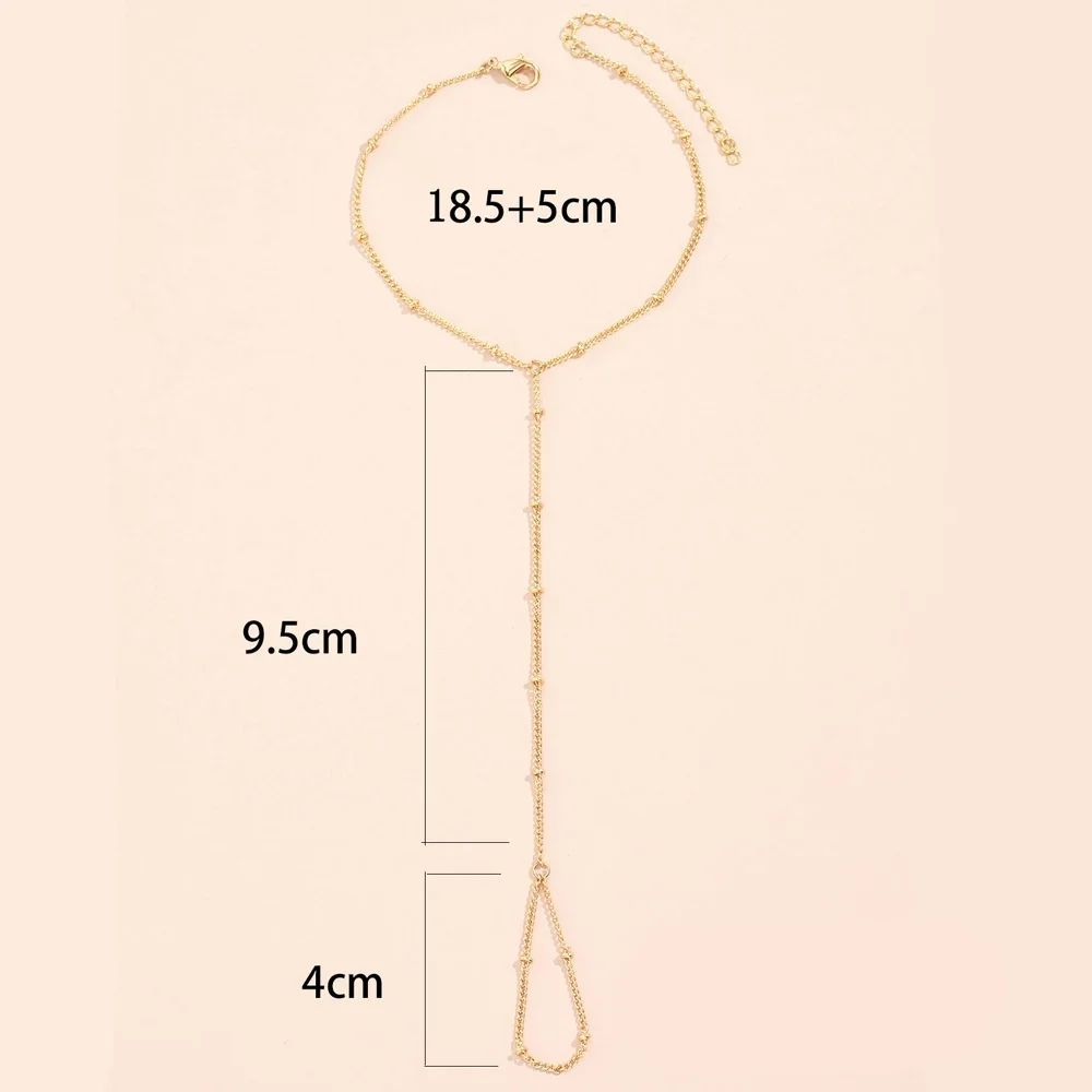 2025 الخريف الشتاء اليد سلسلة سوار حلقة مطلي اليدوية ربط سلاسل ربط تسخير أساور اليد مجوهرات النساء العصرية