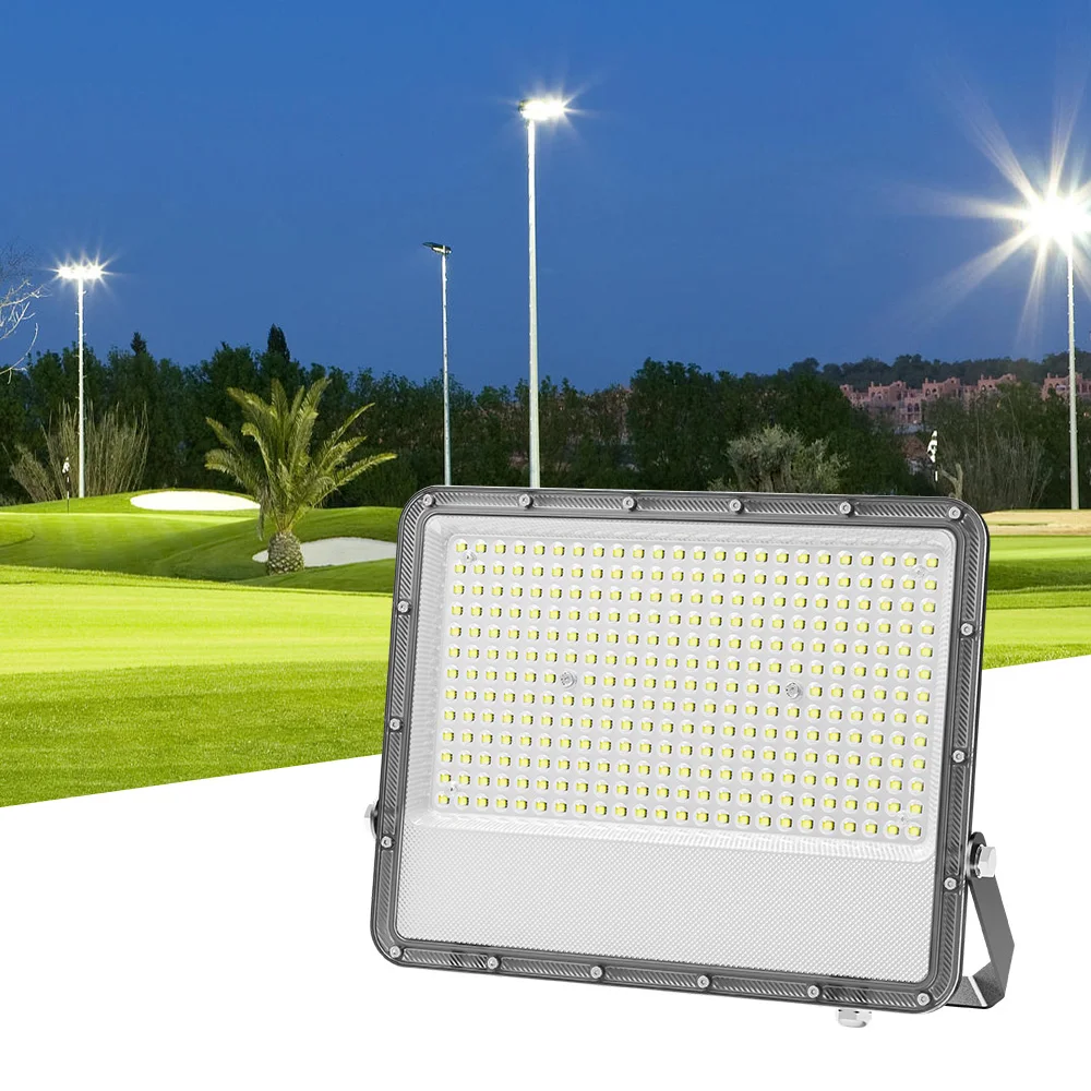 Hanging 20000 Lumen AC Stadium Garden Slim 4000k Cold White Floodlight 100w 150w 200w 300w 400w LED Flood Light Prices