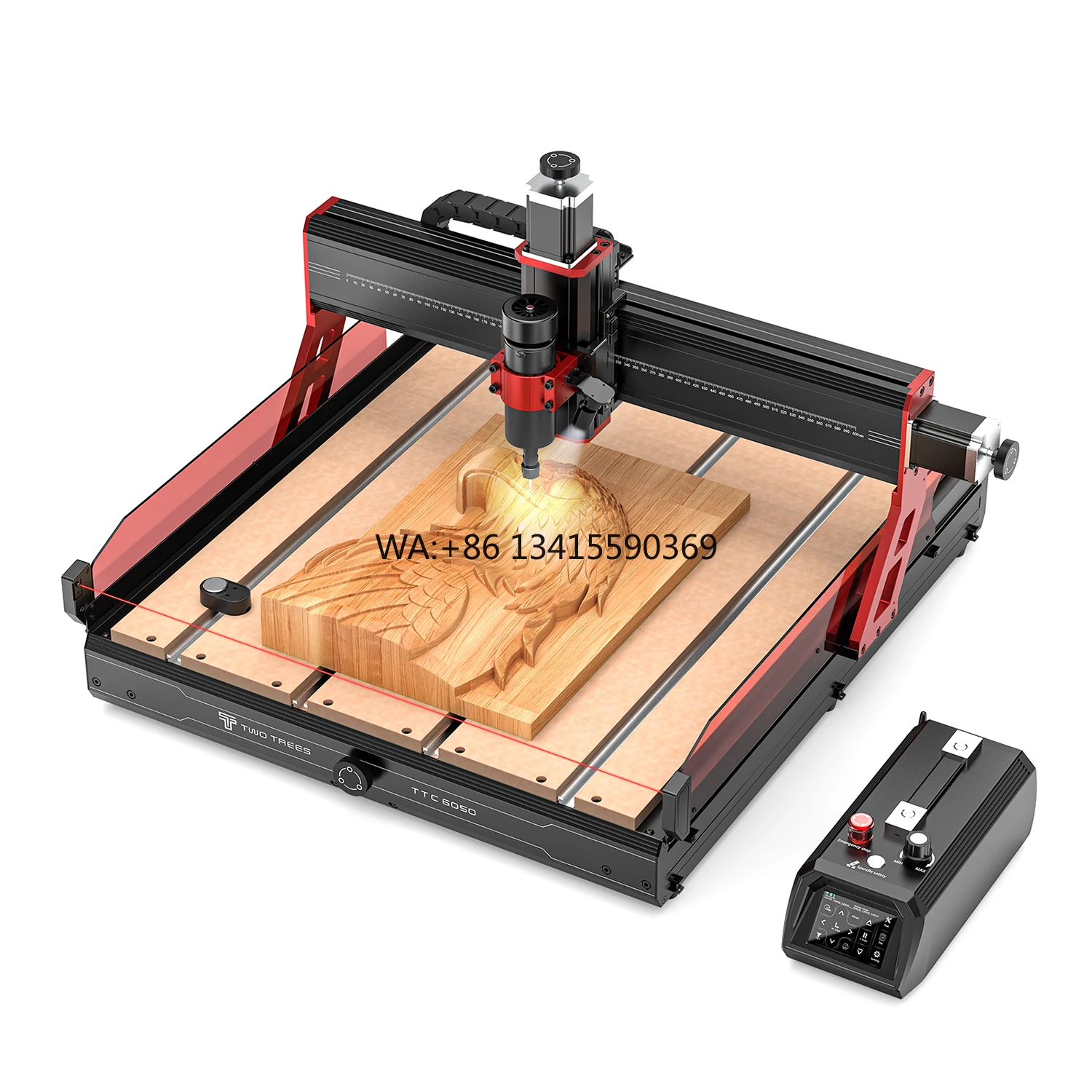 

Guangdong TTC6050 Carve Diy Cnc Milling Machine 500w Spindle 4 Axis Wood Router Machines Full Kit Carving ATC Router