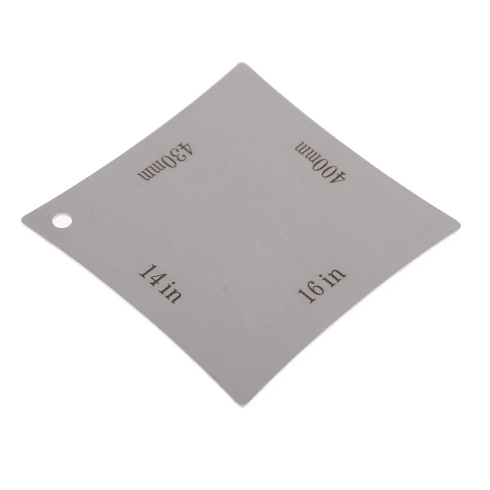 

Измерительная карта для гитары из нержавеющей стали, линейка кривой гитары, инструменты для гитары