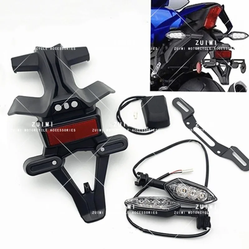 

Fit For Yamaha R1 R1M 2015-2019 Rear Fender Rear License Plate Frame License Plate Light Rear Turn Signal