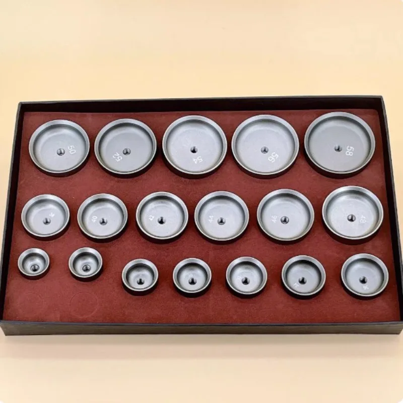 

watch repair tool, watch gland mold deepening model, arch double glass mold, pressure gauge masking ring