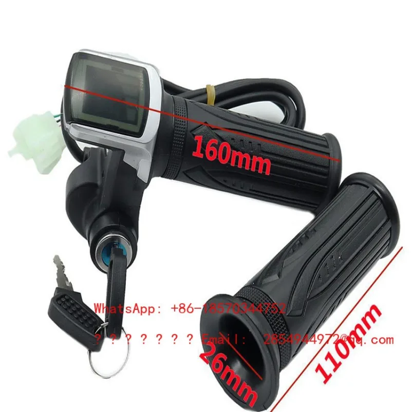 Electric Vehicle Handle Universal Throttle Switch Assembly Speed Control Handle Right 24V36V48V