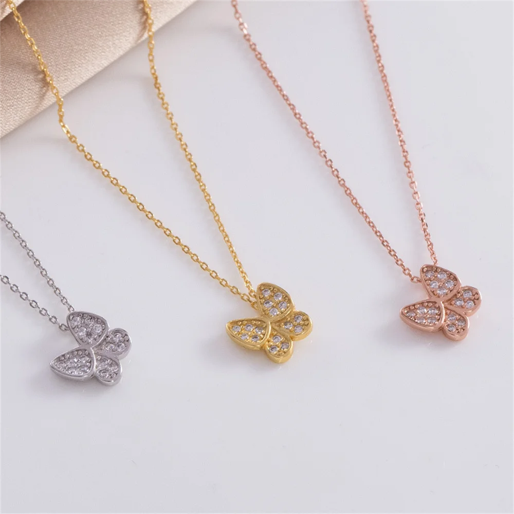 

Корейское женское геометрическое ожерелье, серебро S925, четырехсторонние серебряные бусины в горошек INS в крутом стиле, минималистичная цепочка на ключицу