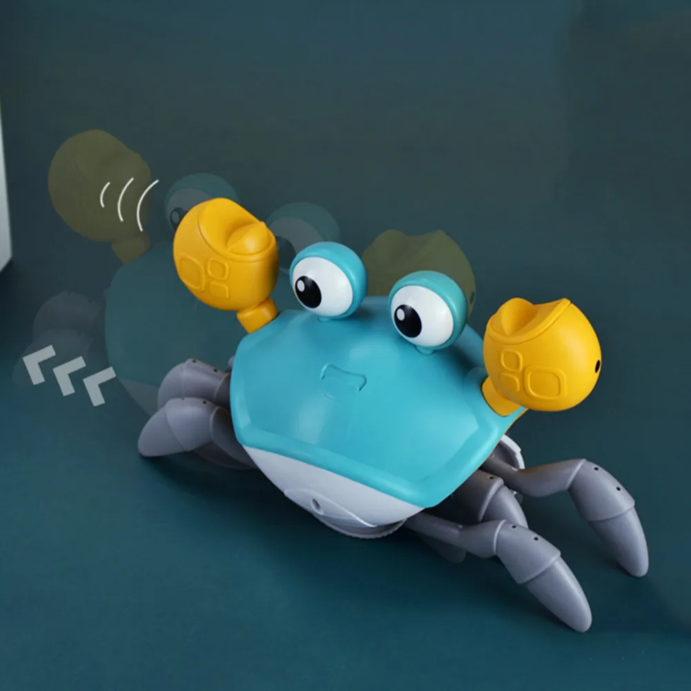 

Music Toys Crawling Crab Baby for Babies Activity Musical Interactive Sensory Toddlers Plaything
