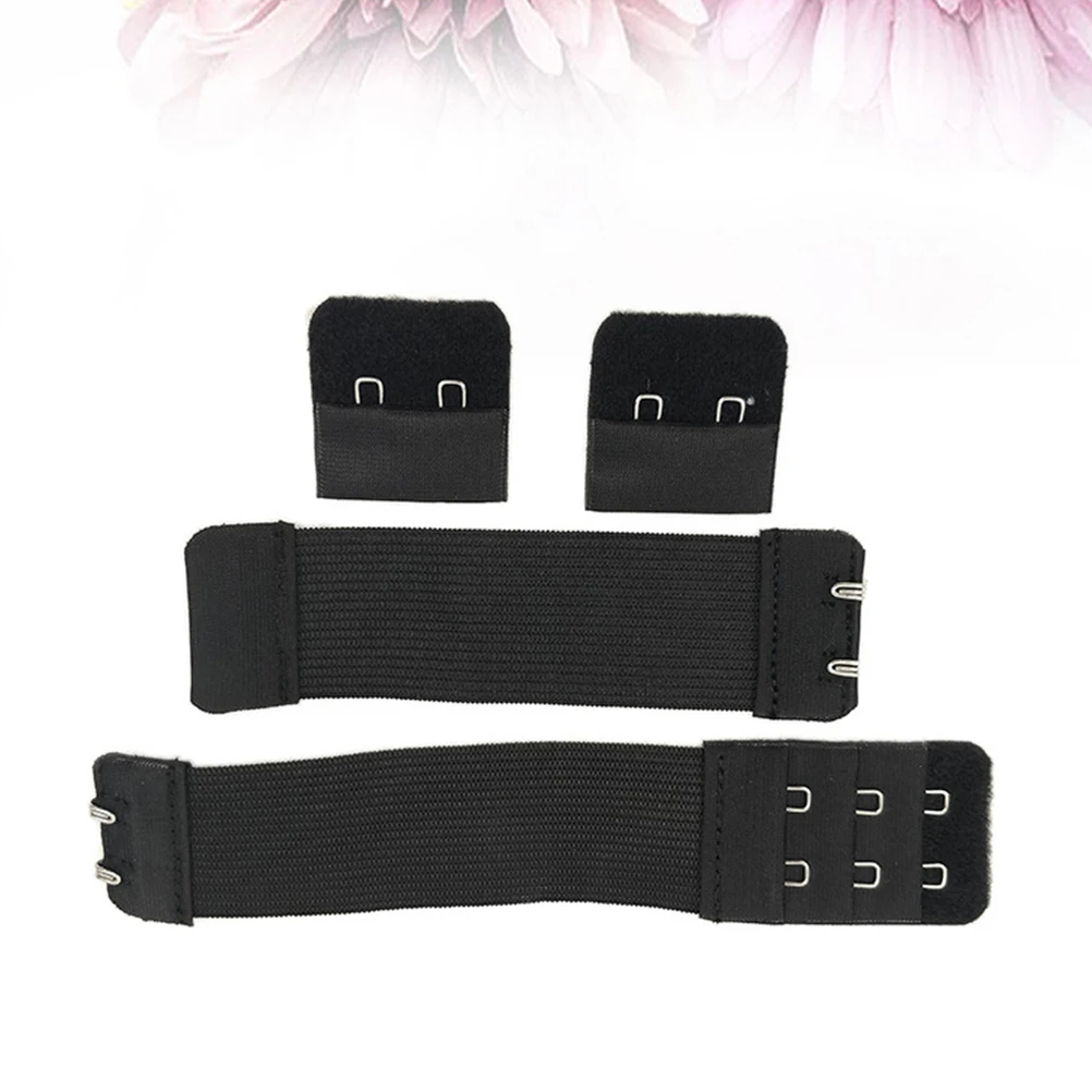 

8PCS Bra Back Extension Buckle Adjustable Stretchy Strap Flexible Women Clothing Accessories Underwear Extenders