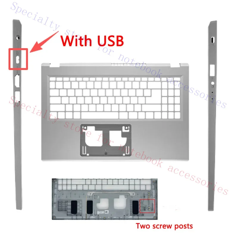 For Aspire  A315-24p N23Q11 A515-58M N23C3 A315-510p Laptop LCD Back Cover Palmrest Upper Bottom Base Case Replace Shell