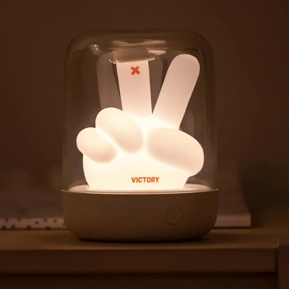 Luz Nocturna compacta recargable por Usb, luz Led regulable con Control de sincronización inteligente para brillo suave, parpadeo, mesita de noche libre