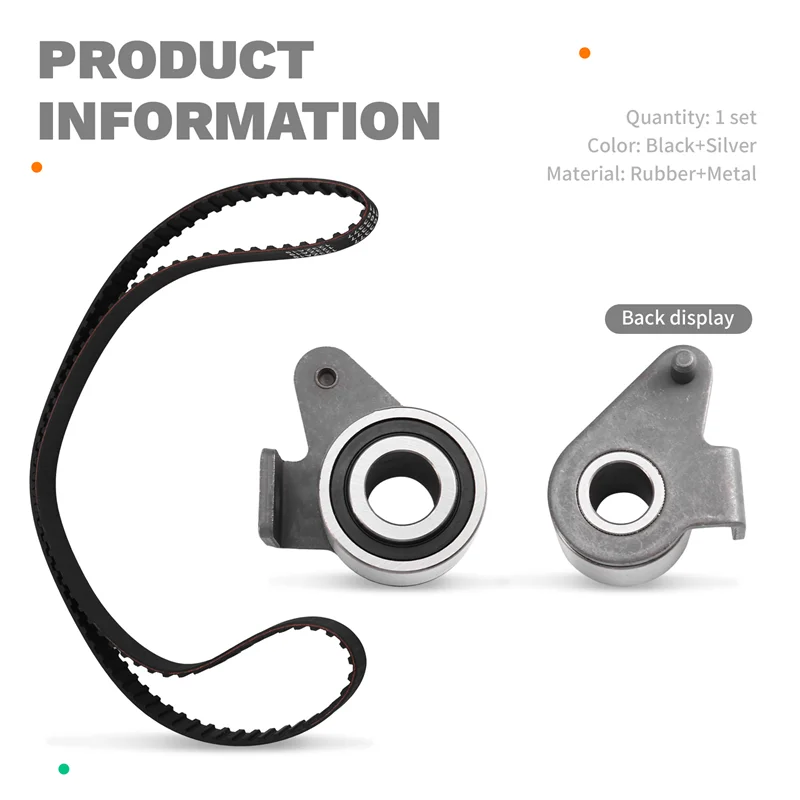 L10A بكرة الموتر ومجموعة حزام التوقيت لفولفو بنتا OHC AQ120 AQ125 AQ131 AQ140 AQ145 AQ151 463377 4636338 463633