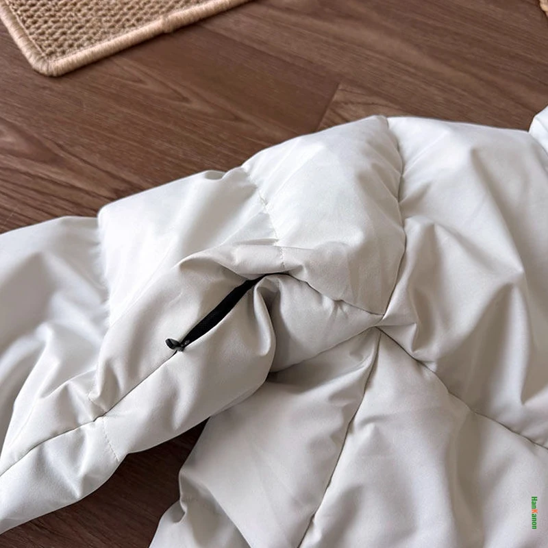 سترة دافئة بغطاء للرأس سميكة للجنسين للتخييم في الهواء الطلق، سترة قطنية دافئة ومقاومة للرياح ومقاومة للماء