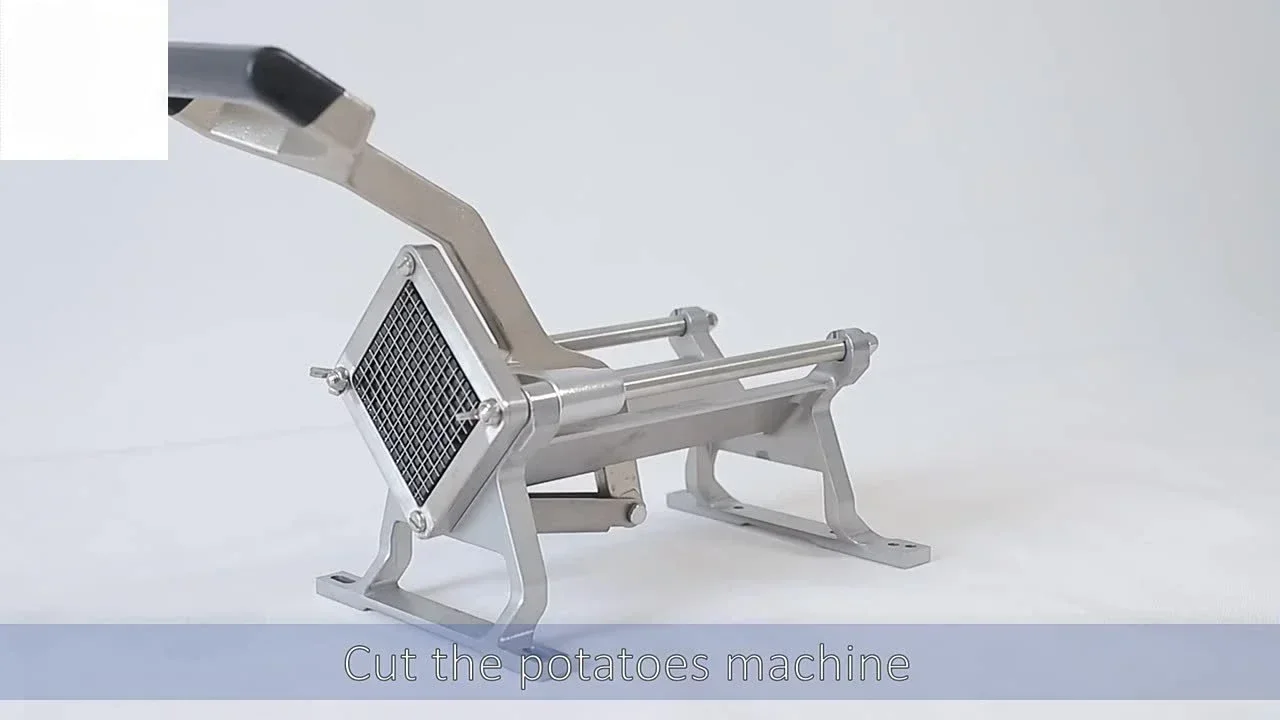 Commercial Manual Picador De Papas Food Grade Potato Strip French Fry Cutter Chips Chip Plant  Stick Cutter for Heavy Duty Use