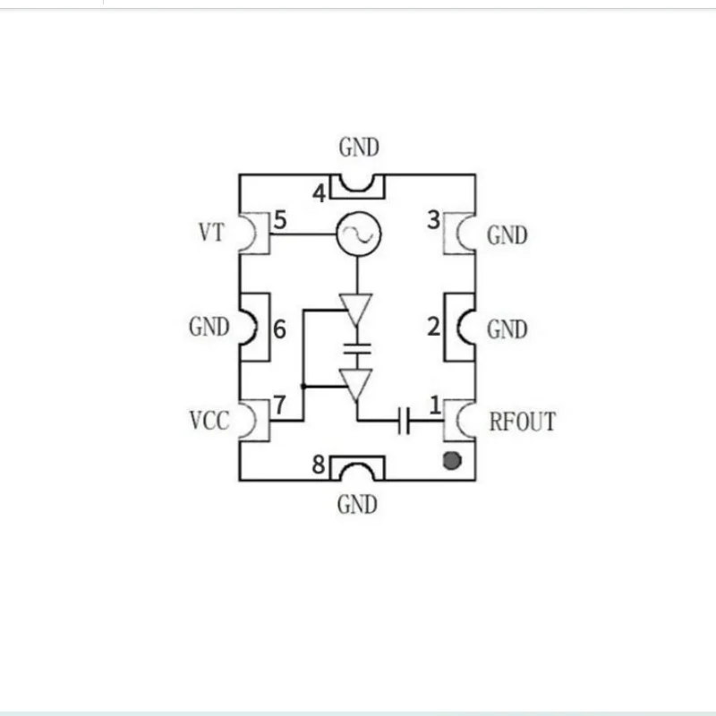 

SZHAUSHI 100% NEW VCO Voltage Controlled Oscillator For 9dBm, 700-1150MHz, 5V Standard Voltage